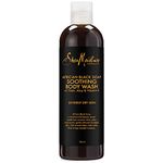 Shea Moisture African Black Soap Soothing Body Wash, with Oats, Aloe and Vitamin E, for Severly Dry Skin 384 ml