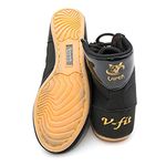 VIPER Mens Boxing Boots Boys Boxing Footwear Boxing Shoes (10) Black