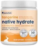 NativePath Native Hydrate, Zero Sugar, Electrolytes Powder with BCAAs, Tangerine Hydration Powder, Keto & Paleo Friendly, 30 Servings