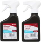 LEADER Hydrogen Peroxide 3% Topical Solution, First Aid Antiseptic, Multi-Purpose Cleaner, Gentle & Effective Disinfectant Spray for Home, Cuts, and Scrapes, Easy-to-Use, 8 Fl Oz Spray Bottle (2 Pack)