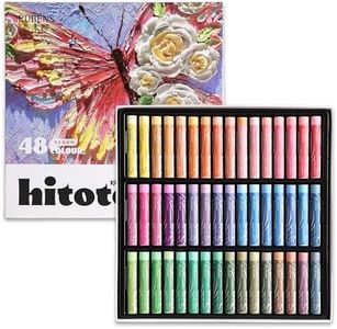 rubens Soft Oil Pastels Set (48 Macaron Colors), Creamy Texture Oil Pastelss for Drawing & Blending, Dreamy Art Supplies Gift for Adult, Beginners, Artists