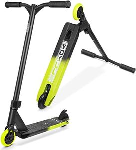 VOKUL Complete Pro Scooter for Kids Boys Girls Teens Up 6 Years - Freestyle Tricks Pro Stunt Scooter (Green)