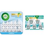 Air Wick Plug In Scented Oil 10 Refills, Fresh Linen, Same Familiar smell Of fresh laundry, Eco Friendly, Essential Oils, Air Freshener & Plug In Scented Oil, 5 Refills, Ocean Breeze, (5x20mL)