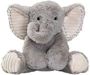 Lambs & Ivy Jungle Safari Gray Plush Elephant Stuffed Animal Toy Plushie - Jett