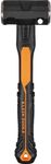 Klein Tools H80696EP 6-Pound Sledgehammer, Beater with Carabiner Hole, Shock-Reducing Grip and Fiberglass Handle for Demolition Power