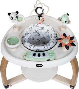 Tiny Love 5-in-1 Baby Activity Center – 20 Activities, 6 Toys, Black & White