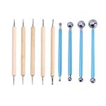 SCHMIDT Dotting Tools | 9 PCS Mandala Dotting Tools for Painting, Drawing & Art Supplies | Multiuse Dot Painting Tools for Creative Nail Art, Rock Painting | Best Arts and Crafts for Adults and Kids