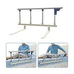 Bed Rails for Elderly Adults Rail Assist for Seniors Safety Bed Cane Guard Railing Bedrail Bar Collapsible Bed Side Grab Rail for Geriatric Handicap Handle Prevent Falling(37"x14")