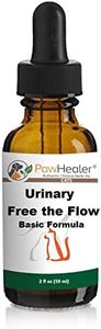 Cat & Small Dogs - Bladder Remedy for Stones & Crystals: 2 fl oz (59 ml) - Urinary Free The Flow - Basic - Made in USA - Works Great for Over 15 Years in The Herbal Business. …