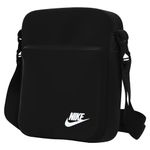 Nike Unisex's NK Heritage CROSSBODY-FA21 Gym Bag, Black/Black/White, 1SIZE