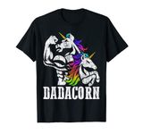 Dadacorn Fathers Day Gift for Dad of Unicorn Daughter T-Shirt