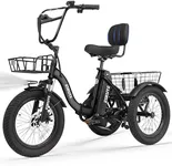 ESKUTE E Trike Electric Bike, Peak 