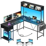 Yoobure L Shaped Desk Gaming Desk w