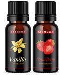 Farmown Premium Food Flavour Essence Combo Pack (Strawberry & Vanilla)