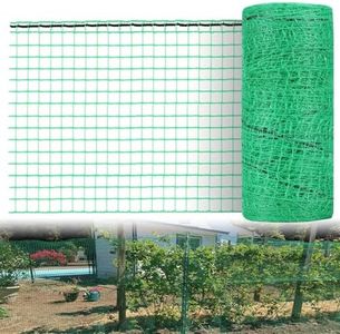 4'x65' Garden Temporary Fence, Garden Fencing Plastic Mesh Fence, Safety Fence, Snow Fence, Construction Fencing for Yard, Animal Barrier for Dog, Deer, Chicken, Poultry, Deer, Rabbit, Green