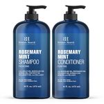 Botanic Hearth Rosemary Mint Shampoo and Conditioner Set for Men & Women - 16 fl oz each