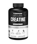 Jacked Factory Creatine Monohydrate Capsules - Creatine Supplement for Muscle Growth, Increased Strength, Enhanced Energy Output and Improved Athletic Performance - 150 Capsules