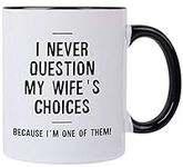 Mecai Funny Gifts For Husband-I Nev