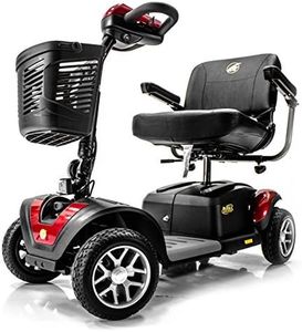 Golden Technologies - Buzzaround EX - Travel Scooter - 4-Wheel - Red