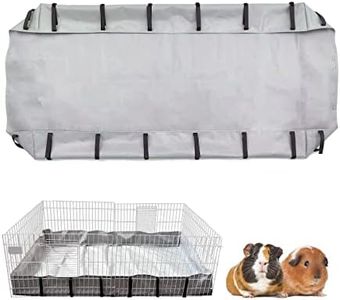 DOZZOPET Guinea Pig Cage Bottom for C & C Grids Habitat, Waterproof and Washable Liner Base for Rabbits,Chinchillas,Ferrets and Other Small Animals Pet (Bottom Only 24" x 48")