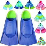 Fanwill Kids Swim Fins,Short Fins S