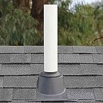 Dektite SHT Shingle Roof Pipe Flashing - DST101B - Pipe Size 1-1/4" to 1-1/2" Pipe - Base Size 13" x 9-1/4"