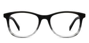 John Jacobs | Black Transparent Full Rim Square Shape Blue Cut & Antiglare Zero Power Computer Eyeglasses For Men & Women | Narrow | JJ E10004