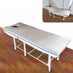 3cm/6cm Thickness Lash Bed Topper Memory Foam Mattress Topper for Massage Bed Facial Massage Table Bed Cover Mattress Pad with Breath Hole And Round/Trapezoidal Head,Grey T,70x190cm 6cm