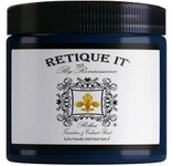 Renaissance Chalk Finish Paint - Black Indigo 1 Pint (16oz) - Chalk Furniture & Cabinet Paint - Non Toxic, Eco-Friendly, Superior Coverage