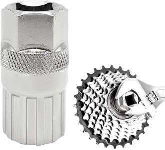 Quacc Bicycle Freewheel Remover Freewheel Removal Tool Compatible with Shimano Sunrace Sram Dnp