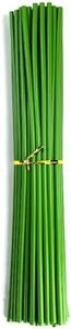 Green tubular flower stems wrap, used to thicken artificial flower stems, DIY wedding bouquet (Green 5MM（100PCS）)
