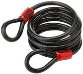 ABUS Steel Cable 1850/185 Black 185cm