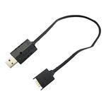 Fenteer 340x24x10.5mm Battery Charger USB Cable Wire U818A U49C