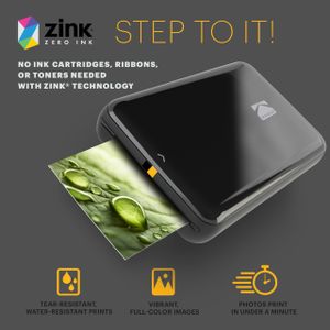 KODAK Step Instant Photo Printer – Portable Wireless Bluetooth