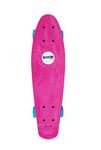 SK8MEMO 22 Inch Fuchsia Toddler Skateboard, Little Kids Skateboard for Girls Kids Teens Beginners with ABEC-7 Bearing and Soft PU Wheels…