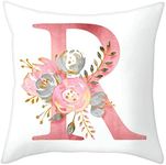 Eanpet Throw Pillow Covers Alphabet