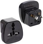 UHPPOTE Universal Type I 2 Pin for AU Australia Fiji New Zealand Nauru Tuvalu AC Power Plug Tour Travel Adaptor Adapter (Pack of 2)