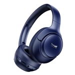 boAt Rockerz 551 ANC Pro(2025 Launch),42Db Adaptive Hybrid,App Support,72Hrs Battery,40Mm Titanium Drivers,Enx Tech,Foldable Cups Bluetooth Over Ear Headphones,Wireless Headphone with Mic(Bold Blue)