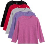 Kiiavoro 5 Pack Girls Long Sleeve S