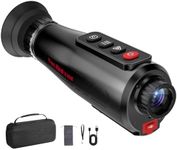 Thermal Monocular 384x288 Super Resolution, Thermal Scope 1.43" AMOLED Large Display Thermal Night Vision Monoculars with Hotspot Connection and 12H Battery for Hunting, Outdoor Camping, T00036