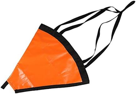 MOOPHOEXII Drift Sock Sea Anchor Drogue, High Visibility Orange kayak anchor Sea Brake for Marine Boat/Yacht/Jet Ski/Inflatable/Power Boat/Sail Boat，kayak accessory(Orange, 53)