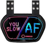 O Shield Iridescent You Slow AF Football back plate-Youth