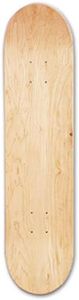 Maple Skate Board- Skateboard Deck Wood, Skate Deck Blank | 8 Layer Wooden Long Board Panel, Natural Concave Maple Skate Shift, Plain Skateboard Deck for Beginners Teenager Adults, 79x19cm