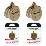 Vandorm 2 PAIRS Hayes Sole MX, V-PRO SINTERED COMPOUND Disc Brake Pads SINTERED COMPOUND