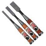 Senkichi Chisel Set 3pcs (9, 15, 24mm) (Japan Import)