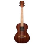 Kala KA-15 Satin Mahogany Tenor Ukulele Bundle with Gig Bag, Tuner, Strap, and Aquila Strings (KA-15T-BNDL)