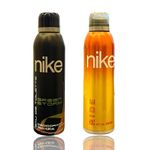 Nike Ride and Green Storm Eau De Toilette Deodorant for Men - Combo pack of 2 deodorant for men, Deos for Boys and Men, Sporty and Regular use deos (200ml*2)
