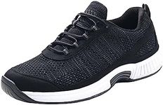 Orthofeet Men's Orthopedic Black Kn