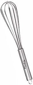 TIARA 1Pc Piano 7inch Mini Whisker Stainless Steel for Blending, Whisking, Beating and Stirring, Enhanced Version Balloon Wire Whisk (7inch Mini Whisker)