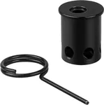 22 Gauge Adapter for Perimeter Trip Alarm, Camping Trip Wire Alarm Device, Early Warning Security System for Camping and Property Safety, Black